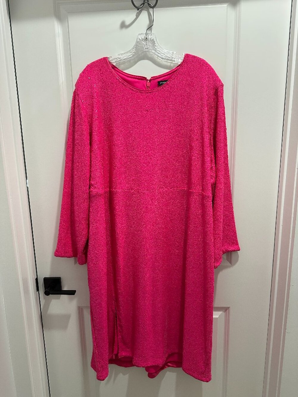 Torrid Pink Sequin Dress with Split
